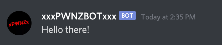 Bot is online